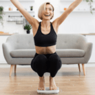 woman excited after glp-1 weight loss