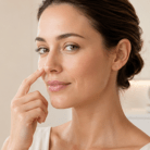 thumbnail model woman showing off nose after nose botox