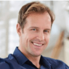 male model with full head of hair