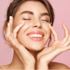 woman model with plump face